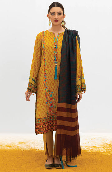 Orient OTL 22 026 U Yellow Summer Spring Lawn 2022 Online Shopping